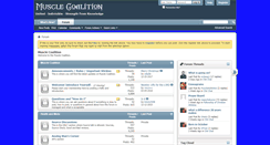 Desktop Screenshot of musclecoalition.org